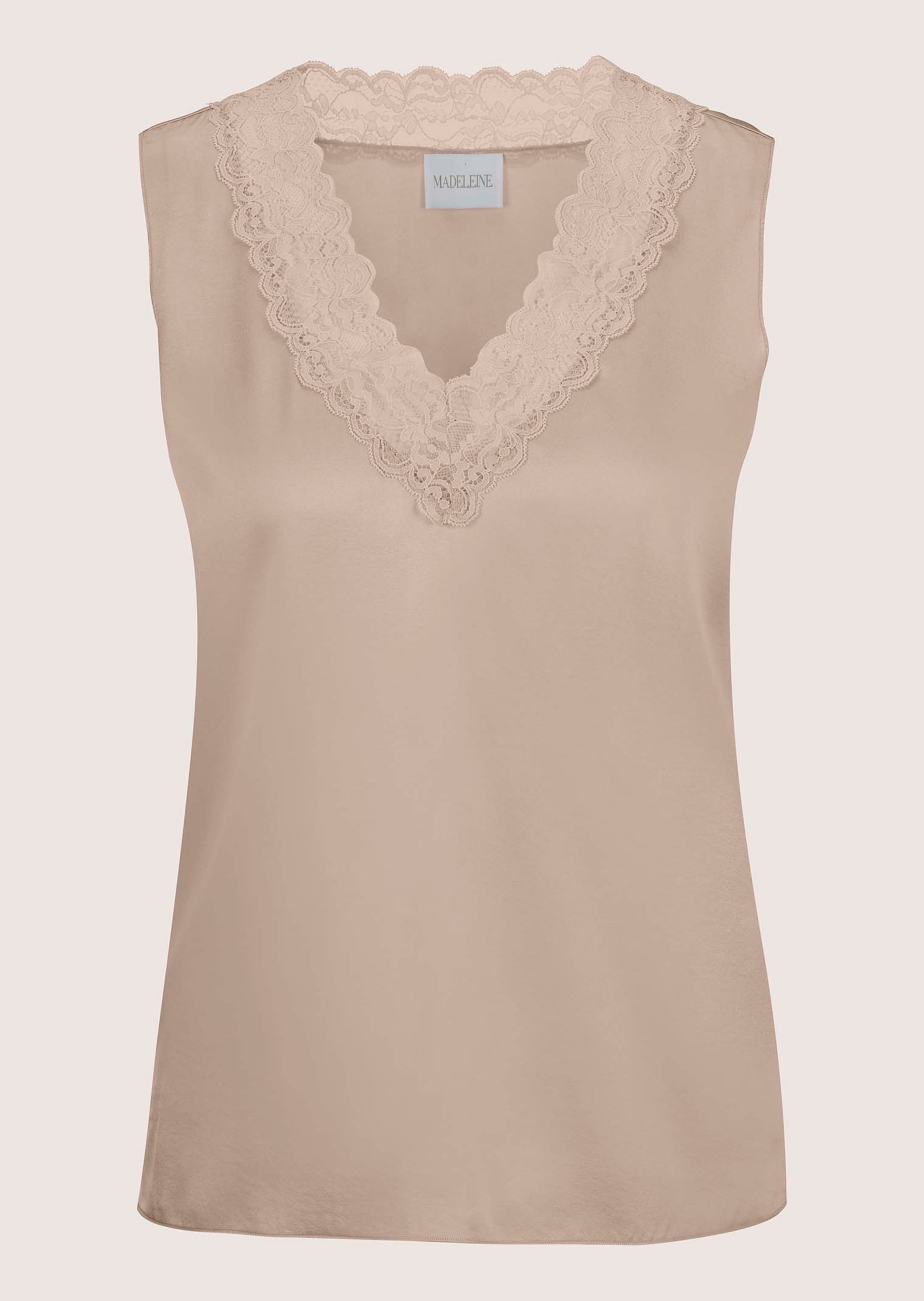Stretch silk camisole top