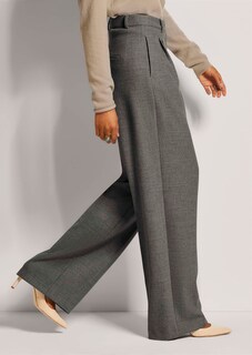 Weite Bundfaltenhose mit Bügelfalten thumbnail 5