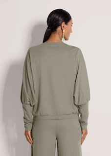 Relaxed-fit batwing top thumbnail 4