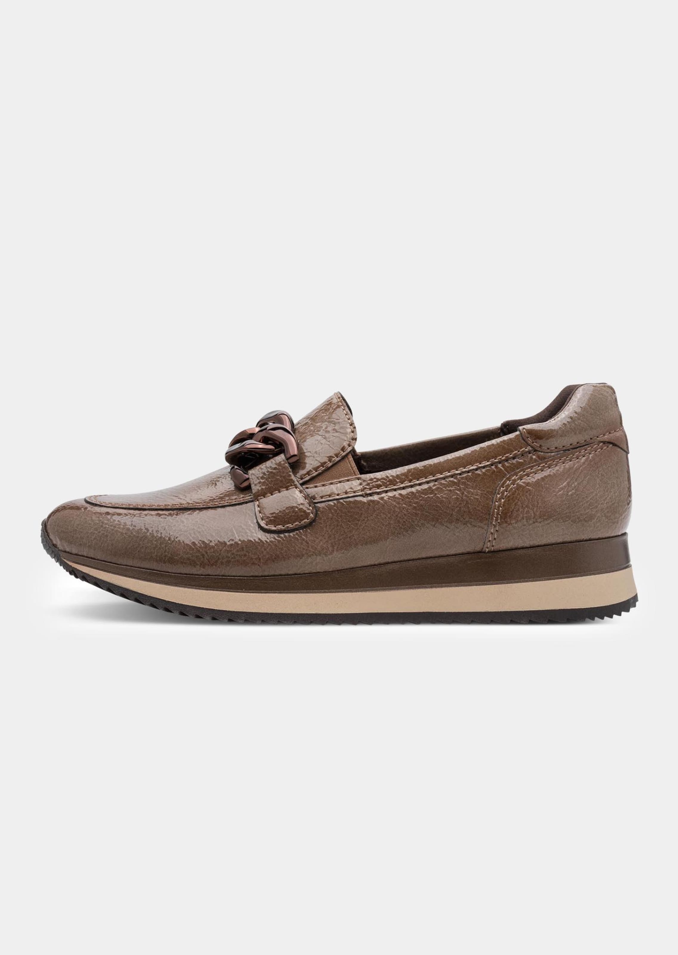 Slipper mit Schmuckriegel