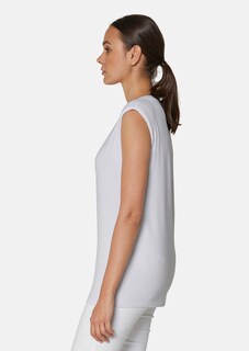 Sleeveless shirt with fashionable shoulder accentuation thumbnail 5