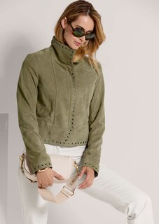 Jacke aus Ziegenvelours-Leder thumbnail 5