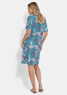 Freizeitkleid mit fantasievollem Animal-Print thumbnail 2