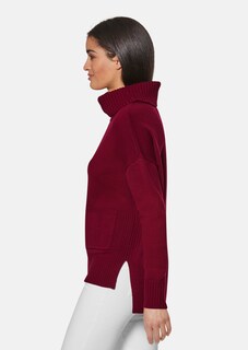 Turtleneck jumper with cashmere thumbnail 5