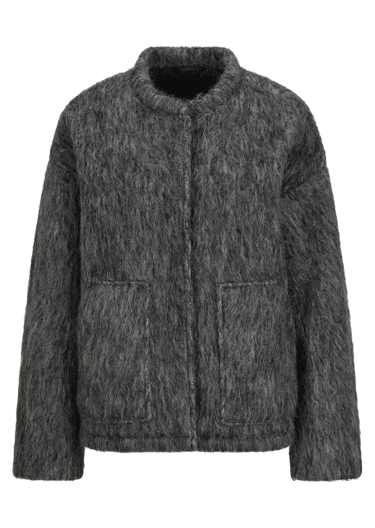 Veste laineuse, aspect fourrure
