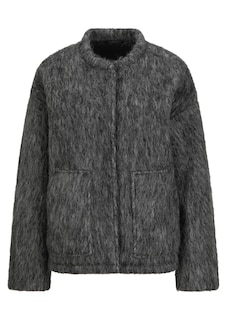 Veste laineuse, aspect fourrure thumbnail 6