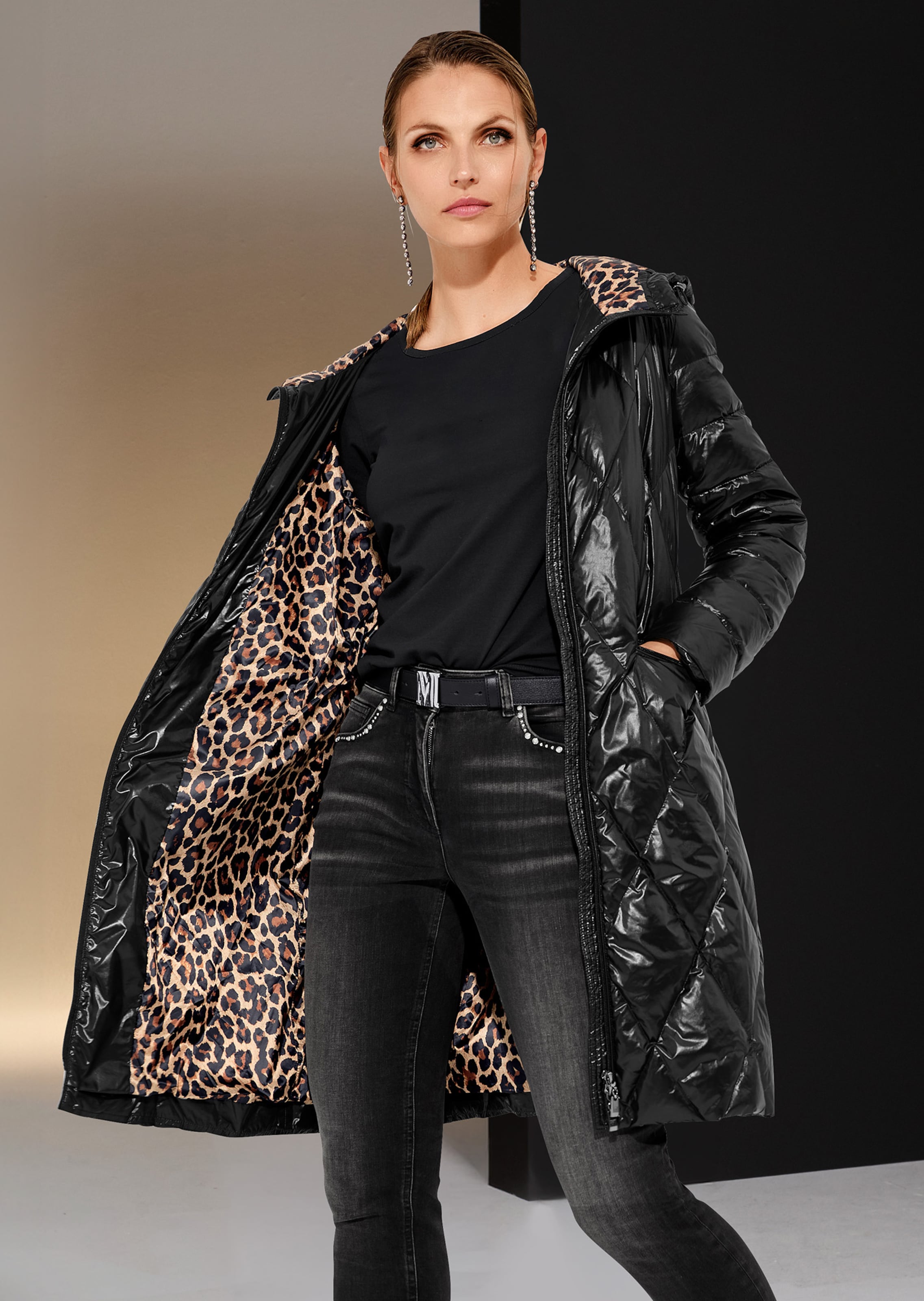 Veste matelassée à capuche