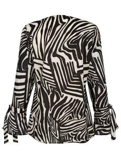 Bluse mit Bindeband am Ärmel thumbnail 6
