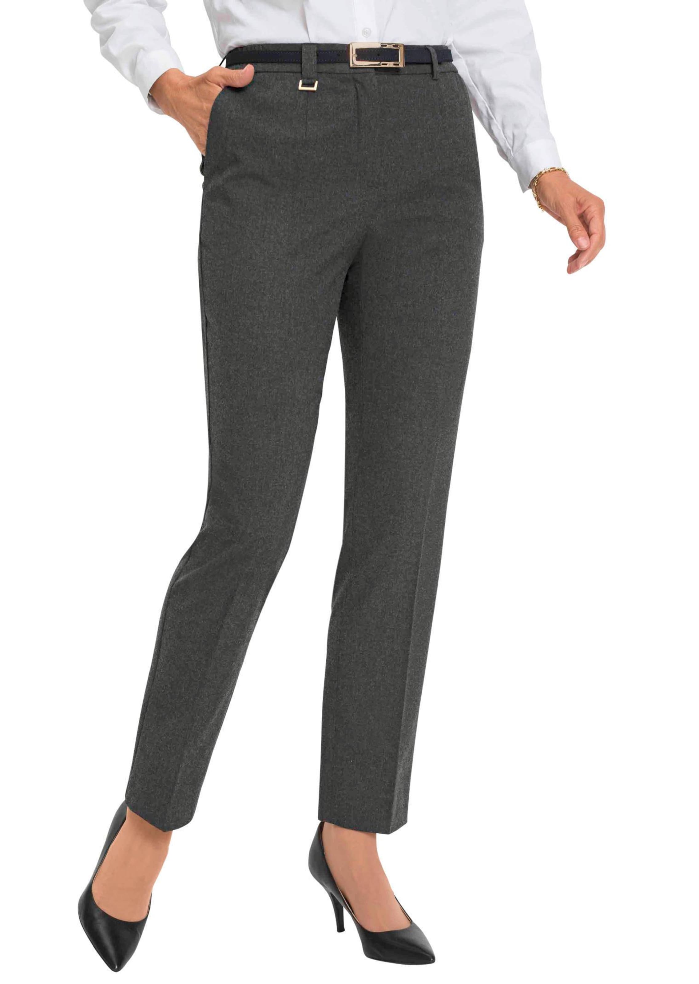 Broek LOUISA met gestreken vouwen