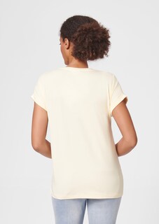 Satinshirt mit kurzen Ärmeln thumbnail 4