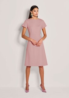 Robe fourreau avec encolure bateau et manches courtes thumbnail 3