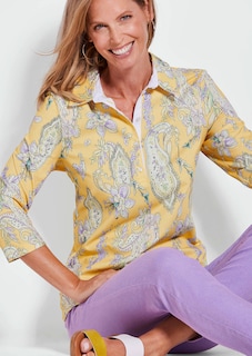 Poloshirt im Paisley-Dessin thumbnail 4