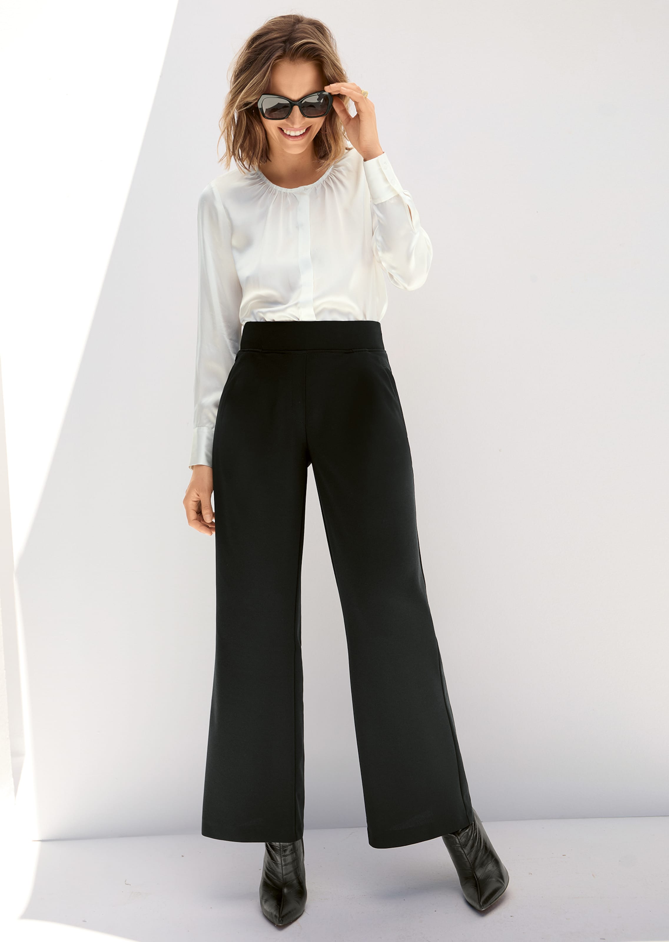 Blouse élégante en soie