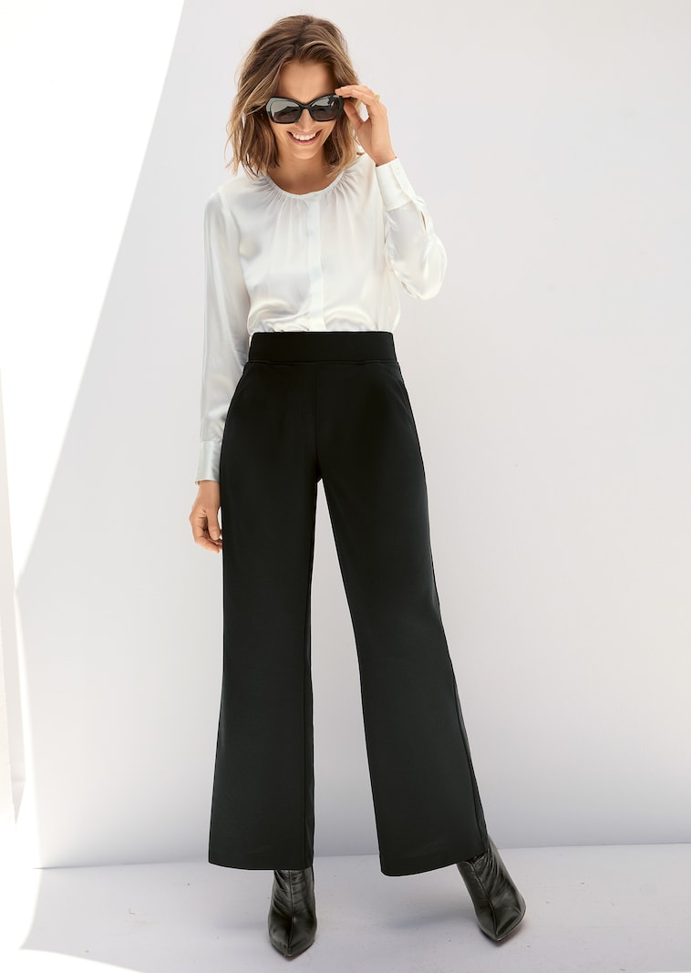 Elegante Seidenbluse