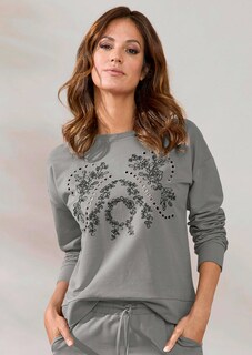Sweat-shirt agrémenté de broderie séduisante thumbnail 5