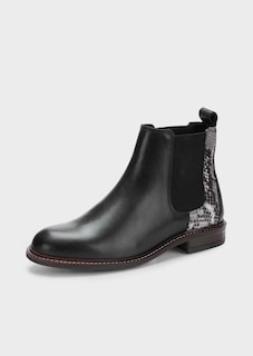 Bottines Chelsea effet serpent thumbnail 1