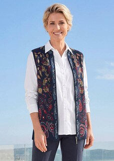 Strickweste mit aufwändigem Jacquardmuster thumbnail 5