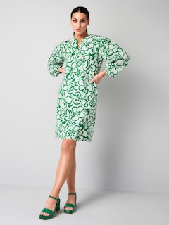 Kleid mit leichtem Ballonärmel thumbnail 3