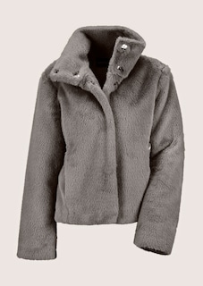 Modische Kurzjacke aus Webpelz thumbnail 7