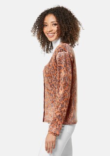 Cardigan with leo pattern thumbnail 5