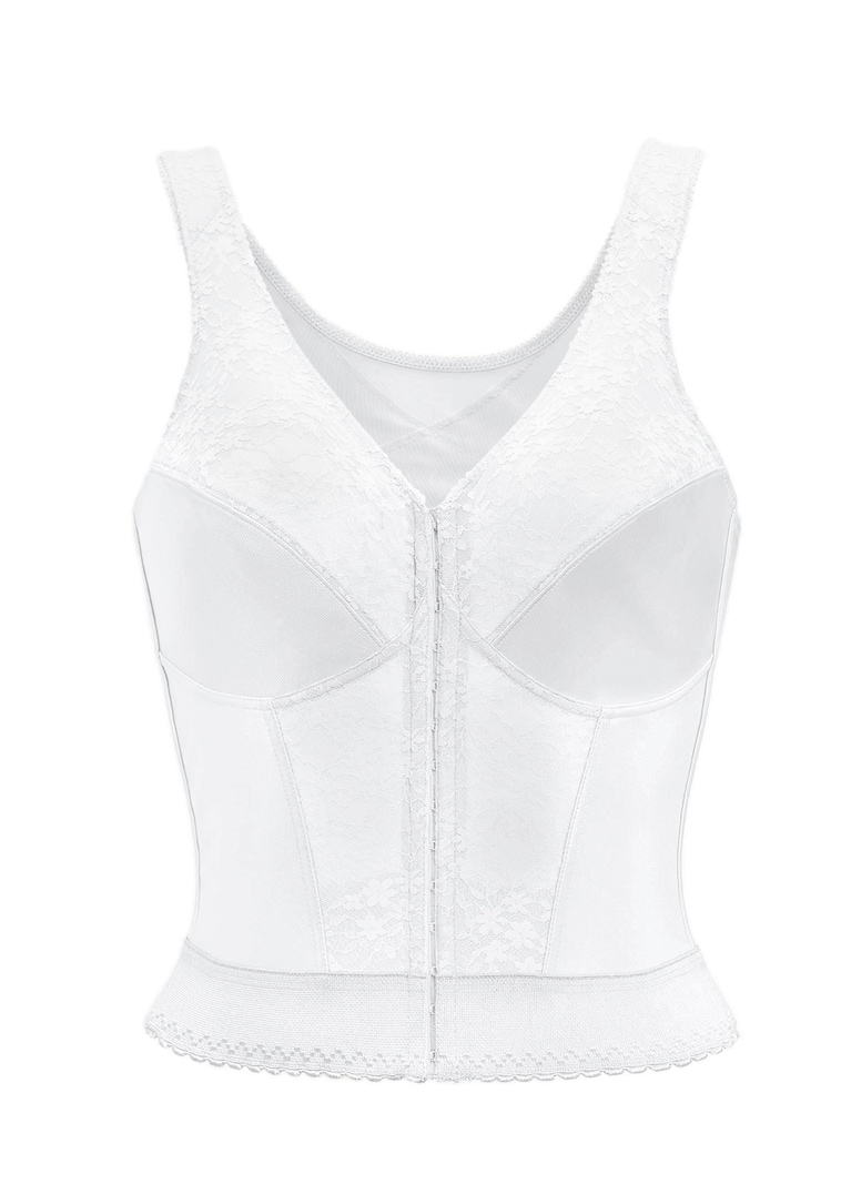 Bustier long avec fermeture Ă l'avant