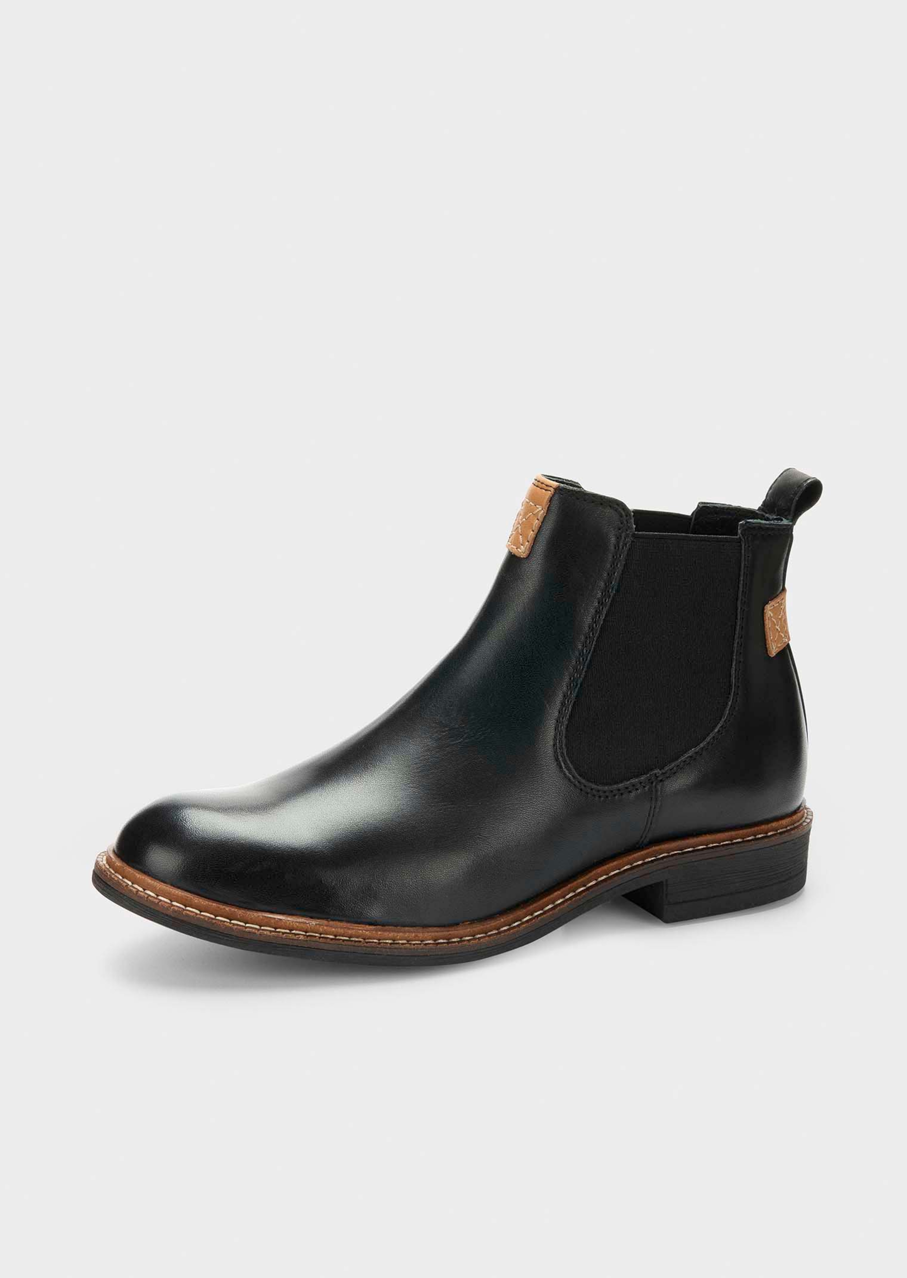 Chelsea Boots mit niedrigem Schaft