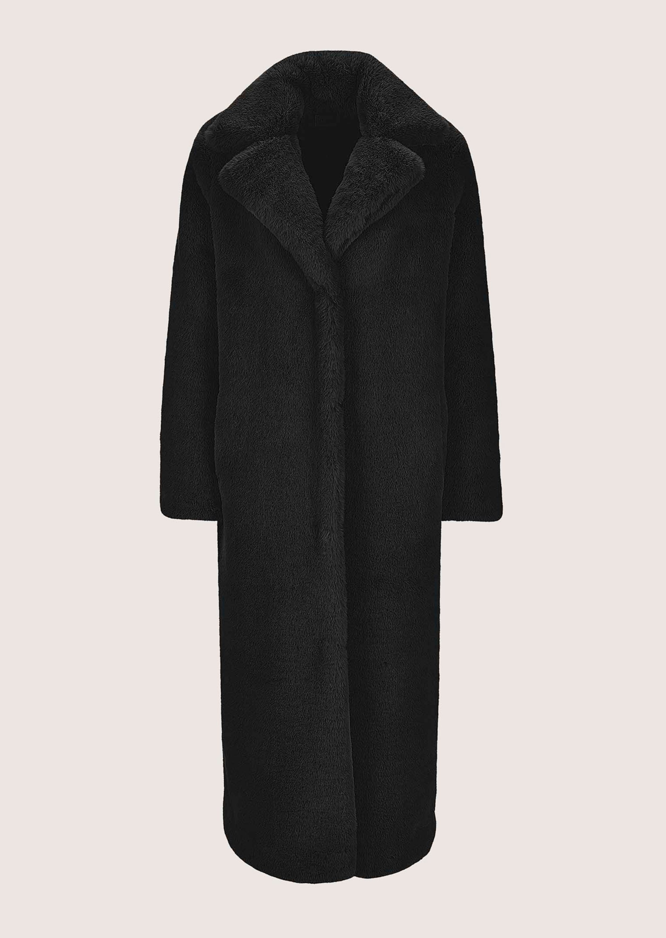 Manteau long en fausse fourrure thumbnail 7