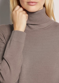 Figurnaher Feinstrickpullover thumbnail 6