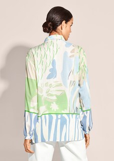 Blouse with unique print thumbnail 3