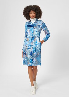 Druckkleid mit kurzen Ärmeln thumbnail 3