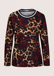 Langarmshirt mit Print-Mix thumbnail 4
