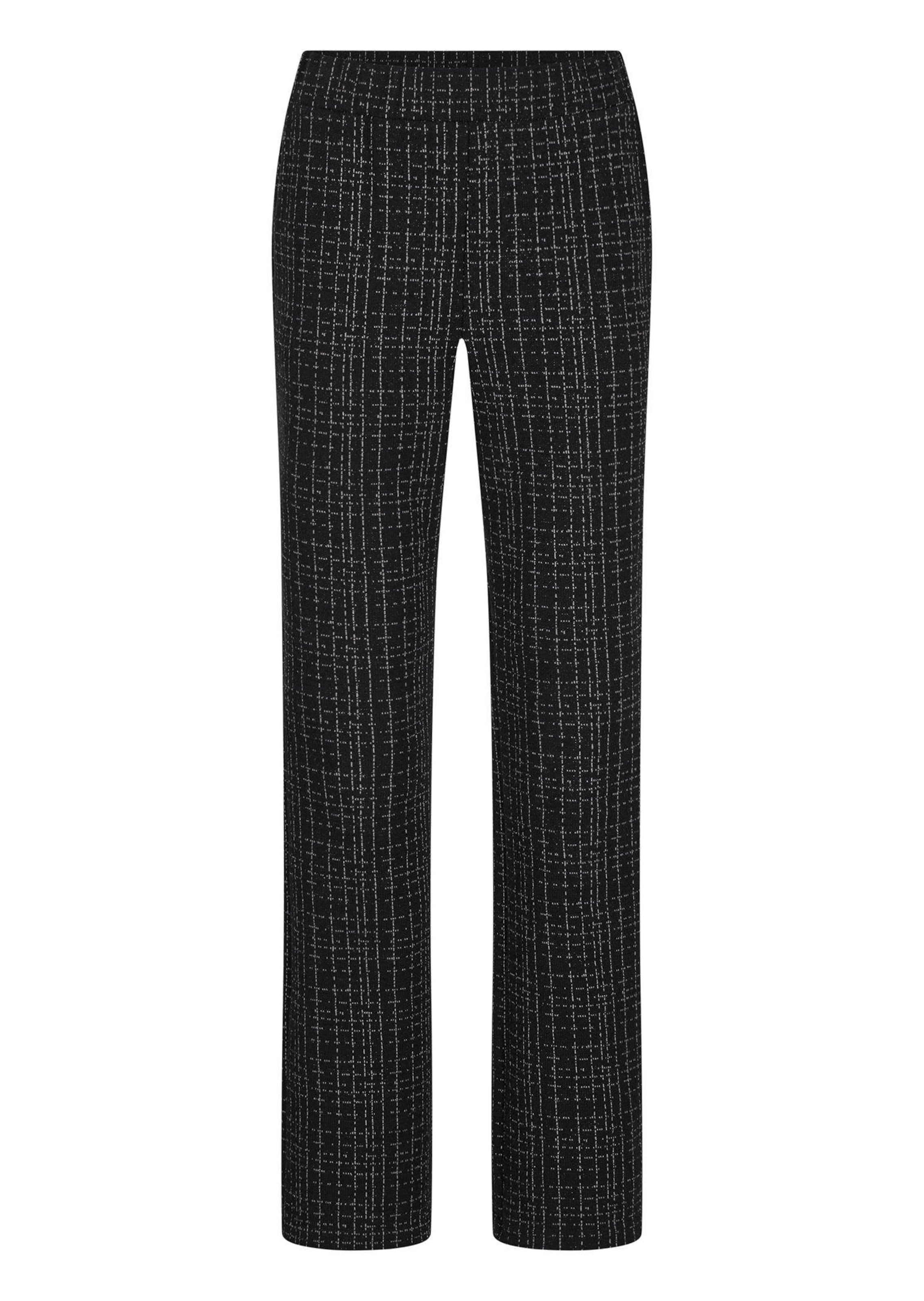 Pantalon en jersey VERA, aspect tweed