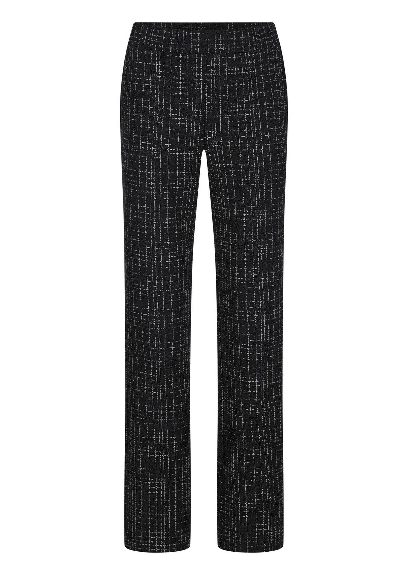 Jersey broek VERA in tweedlook