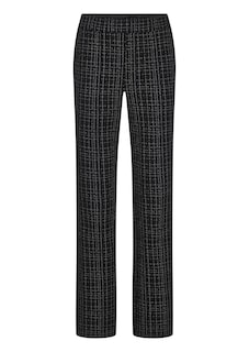 Pantalon en jersey VERA, aspect tweed thumbnail 6