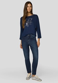 Flauschiges Shirt mit Letter Print thumbnail 2