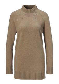 Kuschliger Longpullover im Strukturmix thumbnail 2