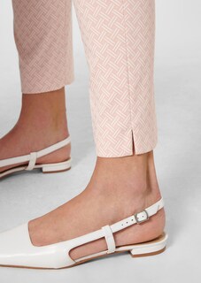 Zigarettenhose aus feinem Jacquard thumbnail 6