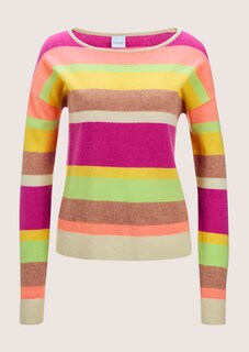 Kaschmir-Pullover mit Streifen thumbnail 7