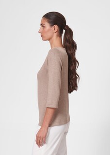 Strickpullover mit U-Boot-Ausschnitt thumbnail 5