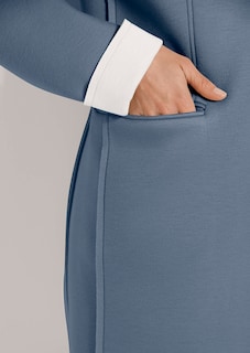 Longjacke aus zweilagigem Jersey thumbnail 6