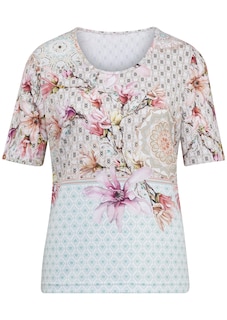 Comfortabel, gedessineerd shirt in een mix van patronen thumbnail 2