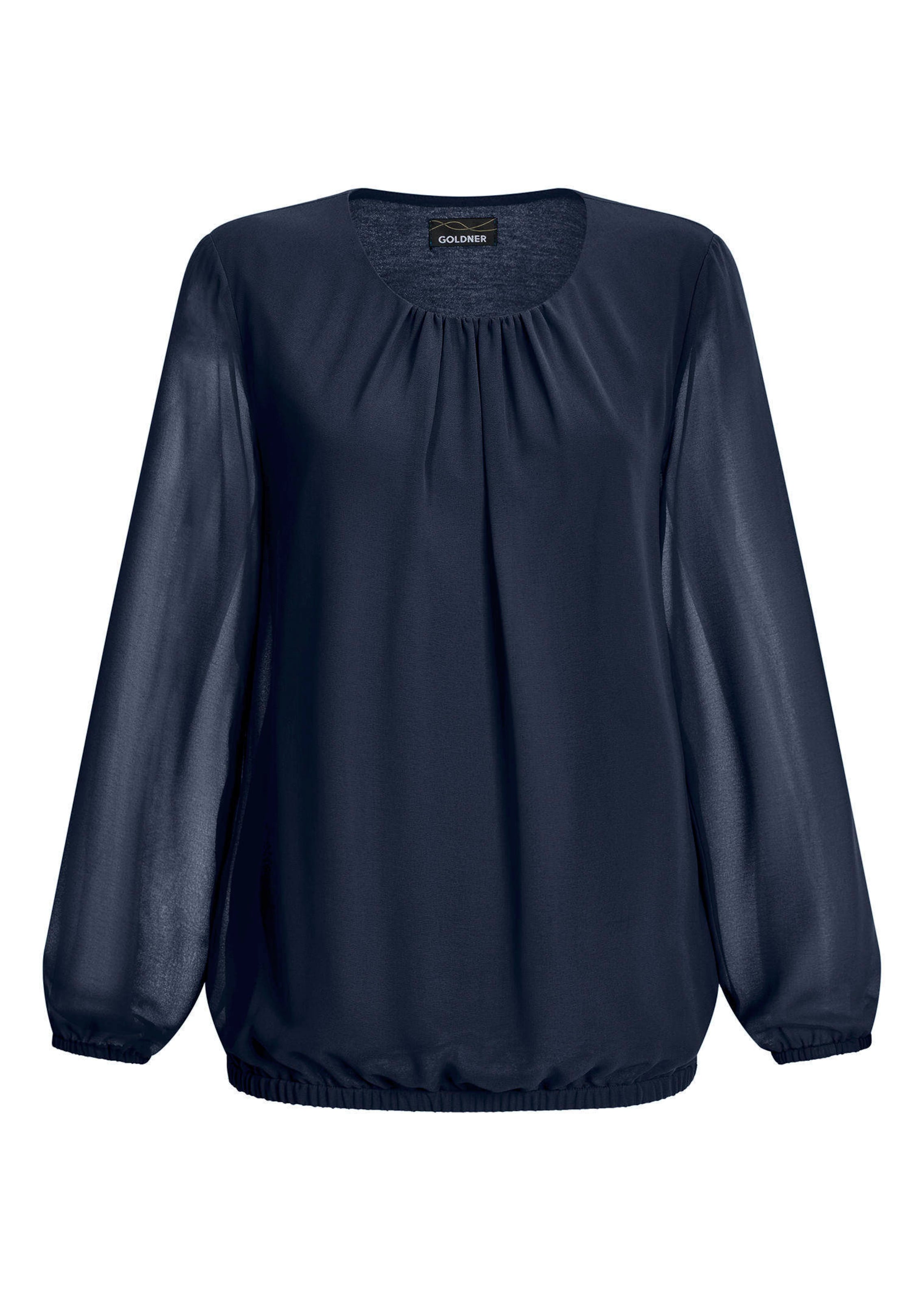 Elegante blouse van chiffon