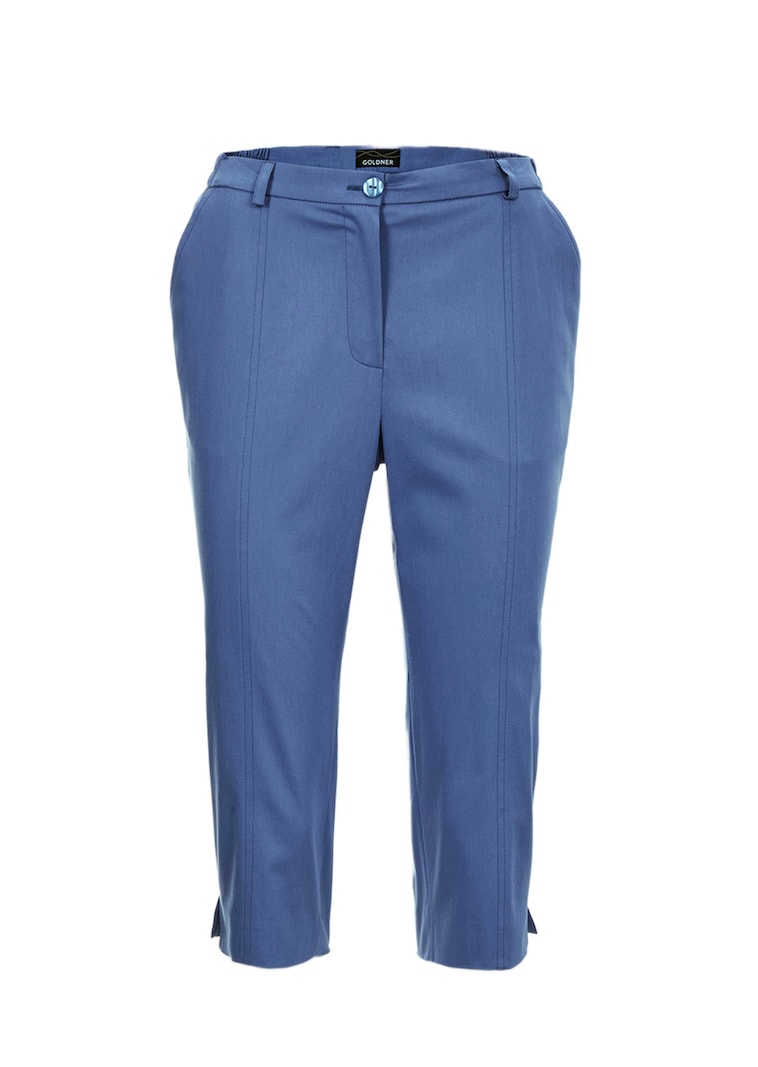 Caprihose CARLA aus Satin