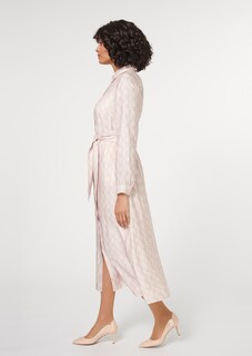 Bedrucktes Hemdblusenkleid mit Gürtel thumbnail 5