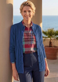 Cardigan avec motif torsadé thumbnail 7