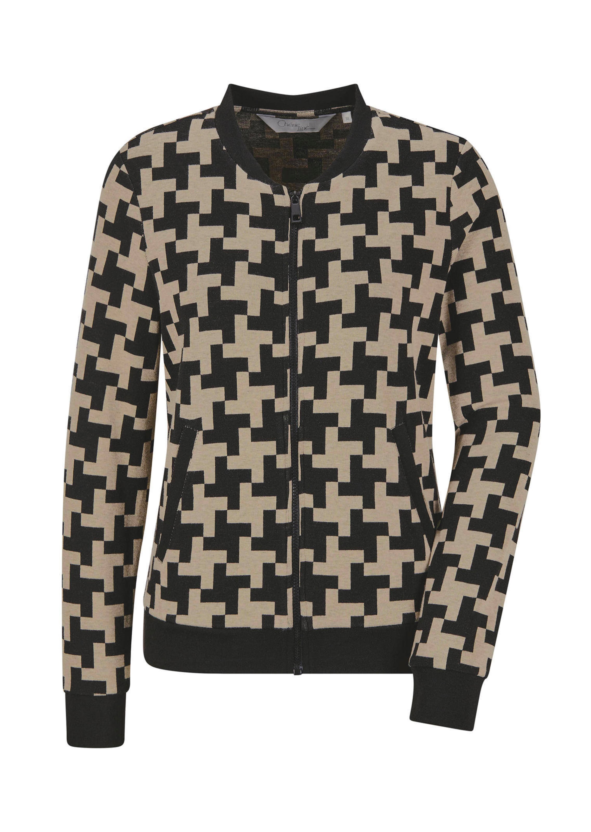 Freizeitjacke in grafischem Print