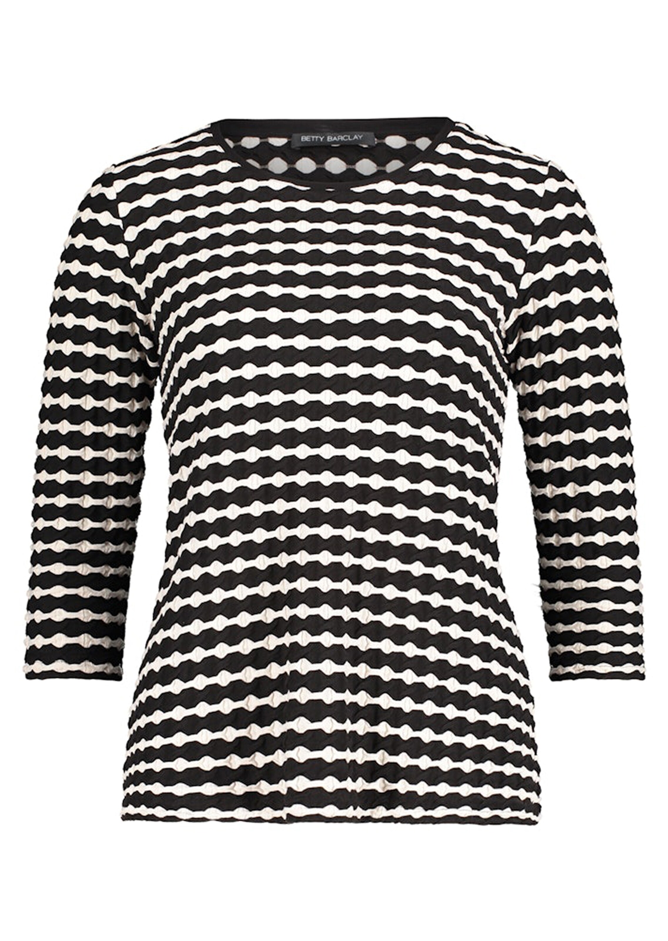 Gestreept shirt in 3D-look