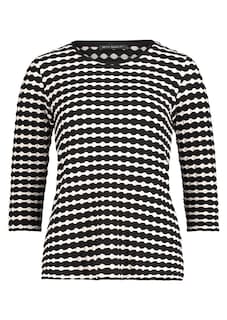 T-shirt à rayures, aspect 3D thumbnail 6