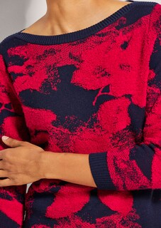 Jacquard-Pullover mit 3/4-Ärmeln thumbnail 6