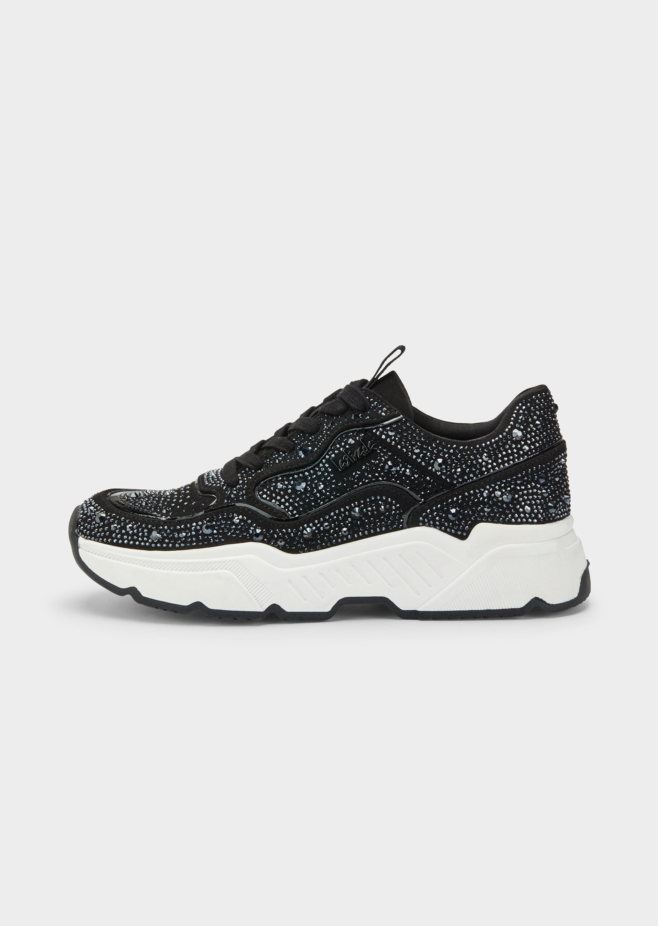 Sneaker mit Schmucksteinen